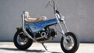 Honda Dax 'lột xác' thành chopper mini - Sang số bằng tay, hardtail và phong cách hot rod cực chất