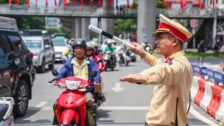 Từ ngày mai 21/8, các loại xe sau sẽ bị hạn chế di chuyển theo khung giờ trên phố Khâm Thiên, Hà Nội