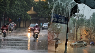 Tin thời tiết Hà Nội mới nhất: Mưa lớn kéo dài đến 23/8, cảnh báo nguy cơ ngập úng và lốc sét