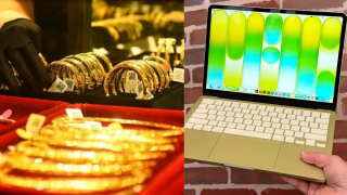Giá vàng hôm nay tối 22/8: Vàng SJC, vàng 9999 tiếp đà tăng tới 1,7 triệu đồng, giá MacBook Neo có rẻ?