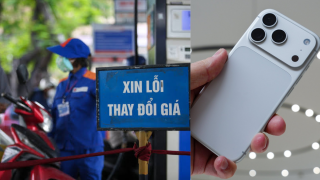 Giá xăng dầu hôm nay 23/8: E10 và E5 đua nhau giảm từ đỉnh gần 9.000 đồng, iPhone 17 Pro có rẻ?