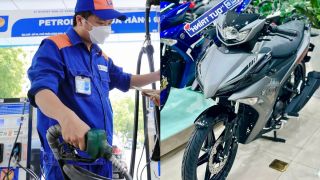 Giá xăng dầu chiều nay 22/8: E10 RON95 'cầm chắc' về 18.000 đồng, RON92 sẽ giảm sâu? Yamaha Exciter 155 TCS 2026 cực rẻ