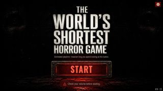 Đây là game kinh dị ngắn nhất thế giới, chỉ cần một nút bấm để phá đảo