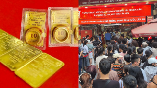 Cập nhật giá vàng hôm nay chiều 23/8: Vàng SJC vàng nhẫn 9999 'thi đẩy giá', vì sao lực mua vẫn yếu?