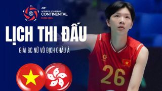 Link xem trực tiếp bóng chuyền nữ Việt Nam vs Hongkong hôm nay 24/8 - Trực tiếp AVC Championship 2026