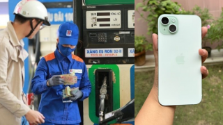 Giá xăng dầu hôm nay tối 24/8: Dầu Diesel gần 28.600 đồng, E10 tăng 549 đồng, iPhone 15 Plus có rẻ?