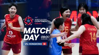 Lịch thi đấu bóng chuyền hôm nay 24/8: Tuyển bóng chuyền nữ Việt Nam vượt khó trước Hong Kong (TQ)
