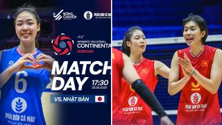 Link xem trực tiếp bóng chuyền nữ Việt Nam vs Nhật Bản hôm nay 25/8 - Trực tiếp AVC Championship 2026