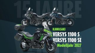Kawasaki Versys 1100 2027 - Bản S mới 'thế chỗ' bản tiêu chuẩn, trang bị ngon hơn nhưng giá tăng