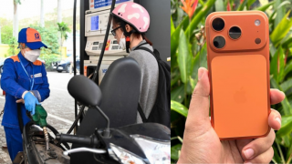 Giá xăng dầu hôm nay sáng 29/8: E5 sát 21.000 đồng, xăng E10 giảm giá, giá iPhone 17 Pro có rẻ?