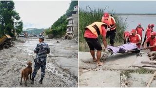 Tìm thấy 7 thi thể nghi là nạn nhân thảm họa lũ quét ở Nepal bị cuốn 70km sang Ấn Độ