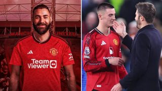 Gặp vấn đề với Sesko, Man United lập tức giải bài toán hàng công với 'bom tấn 0 đồng' Karim Benzema?