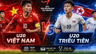 TV360 trực tiếp bóng đá U20 Việt Nam vs U20 Triều Tiên - Link xem trực tiếp Vòng loại U20 châu Á 2027