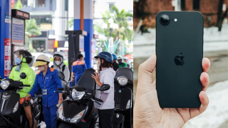 Giá xăng dầu hôm nay chiều 3/9 tăng tới 723 đồng, E10 vượt 23.000 đồng/lít, giá iPhone 16e rẻ bèo