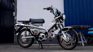 Honda CT125 độ Racing style - Từ chiếc xe touring hiền lành thành 'chiến binh' phố núi