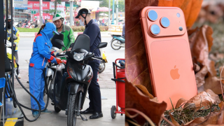 Giá xăng dầu hôm nay 6/9: E10 tăng gần 700 đồng, Diesel hơn 27.000 đồng, iPhone 17 Pro chạm đáy