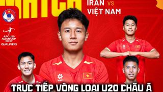 VTV6 VTV3 trực tiếp bóng đá U20 Việt Nam vs U20 Iran hôm nay 6/9 - Link xem trực tiếp VL U20 châu Á 2027