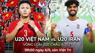 Dự đoán tỷ số U20 Việt Nam vs U20 Iran 19h ngày 6/9 - Nhận định bóng đá VL U20 châu Á 2027 hôm nay