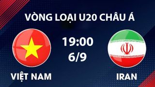 TV360 TRỰC TIẾP bóng đá hôm nay 6/9 - Link xem trực U20 Việt Nam vs U20 Iran tại VL U20 châu Á