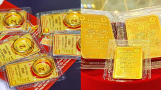 Bảng giá vàng hôm nay 9/9: Vàng SJC nhẫn trơn 9999 mất giá sâu hiếm thấy, lực bán 'ép' mặt bằng giá