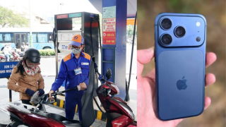 Giá xăng dầu hôm nay sáng 10/9: E5, E10 tăng giá đồng loạt, Diesel gần 28.000 đồng, iPhone 17 Pro có giảm?