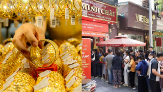 Bảng giá vàng hôm nay 10/9: Vàng SJC bất ngờ 'lội ngược dòng', tăng hàng triệu đồng chỉ sau 1 phiên