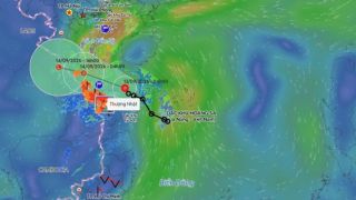 Tin thời tiết mới nhất: Áp thấp nhiệt đới áp sát đất liền, chi tiết các khu vực có mưa rất to
