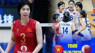 TRỰC TIẾP bóng chuyền nữ Việt Nam vs Qatar hôm nay 16/9- Link xem bóng chuyền ASIAD 2026