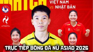 VTV6 VTVGo trực tiếp bóng đá nữ Việt Nam vs Nhật Bản 17h30 ngày 17/9 - Link xem trực tiếp ASIAD 2026 hôm nay