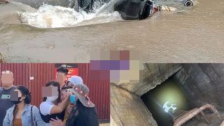 Đã tìm thấy thi thể nam sinh mất tích khi đi qua đường ngập ở Hà Nội, mẹ khóc ngất khi nhận tin dữ
