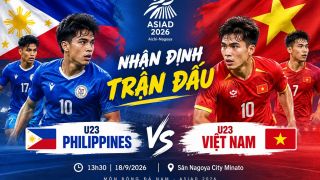 Dự đoán kết quả, tỷ số U23 Việt Nam vs U23 Philippines - Siêu máy tính nhận định bóng đá ASIAD 2026