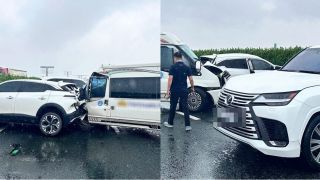 Thông tin đáng chú ý về tài xế và chiếc Lexus chèn ép xe khác trên cao tốc, gây tai nạn liên hoàn