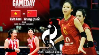 VTV6 VTVGo trực tiếp bóng chuyền nữ Việt Nam vs Trung Quốc - Link xem trực tiếp tứ kết ASIAD 2026 hôm nay