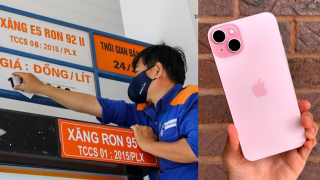 Giá xăng dầu hôm nay tối 22/9: E10 tăng 3 kỳ liên tiếp, hơn 25.600 đồng/lít, iPhone 15 Plus rẻ như cho
