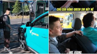 Khoa Pug thử hãng taxi của tỷ phú Phạm Nhật Vượng giữa trời Âu, tài xế nói 1 câu khiến anh bất ngờ