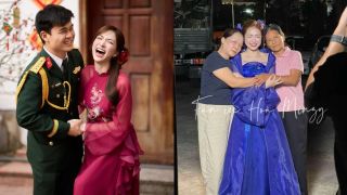 Mối quan hệ gây chú ý của Hòa Minzy và mẹ Đại úy Thăng Văn Cương