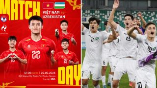 VTV trực tiếp bóng đá nam ASIAD 2026 hôm nay 22/9 - Link xem trực tiếp U23 Việt Nam vs U23 Uzbekistan