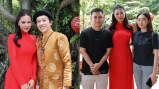Nam Thư bất ngờ hội ngộ Hoài Linh, Hoài Lâm tại Giỗ Tổ: Một khoảnh khắc khiến dân mạng chú ý!