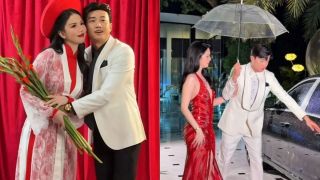 Quốc Trường làm điều này với Ngọc Trinh, dân mạng lập tức phát hiện chi tiết bất thường