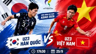 Lịch thi đấu Tứ kết bóng đá nam ASIAD 2026 hôm nay 25/9: U23 Việt Nam đấu U23 Hàn Quốc lúc mấy giờ?