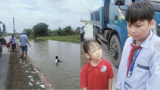 Nam sinh lớp 11 lao xuống sông cứu 2 em nhỏ ở Ninh Bình: Em không biết bơi nhưng không nghĩ nhiều