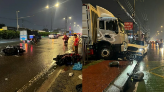 Thông tin ban đầu vụ Mercedes tông liên hoàn nhiều xe máy khiến 1 người tử vong ở TP HCM