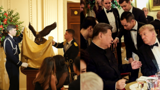 Ông Trump tặng tượng đại bàng cho ông Tập Cận Bình, quà đáp lễ của Trung Quốc ý nghĩa không kém
