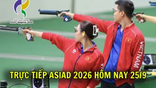 VTV trực tiếp ASIAD 2026 hôm nay 25/9 - Link xem trực tiếp ASIAD 2026 trên VTV6 và VTVGo