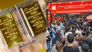 Bảng giá vàng hôm nay 26/9: Vàng SJC và vàng 9999 giảm chưa thấy đáy, người mua ôm lỗ chồng lỗ