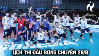 Lịch thi đấu bóng chuyền hôm nay 26/9: Kênh phát sóng tuyển Việt Nam đấu Ấn Độ tại ASIAD 2026