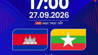 FPT trực tiếp bóng đá Campuchia vs Myanmar 17h00 ngày 27/9 - Link trực tiếp FIFA ASEAN Cup hôm nay