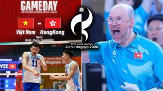 VTV trực tiếp bóng chuyền nam ASIAD 2026 mới nhất - Link xem trực tiếp Việt Nam vs Hong Kong hôm nay