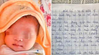 Hoàn cảnh bé gái bị bỏ rơi trước tịnh thất kèm lá thư tay, chính quyền tìm người thân