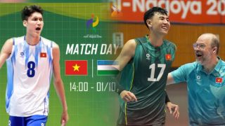 TRỰC TIẾP bóng chuyền Việt Nam vs Uzbekistan hôm nay 1/10 - VTV6, VTVGo trực tiếp bóng chuyền ASIAD 2026 mới nhất